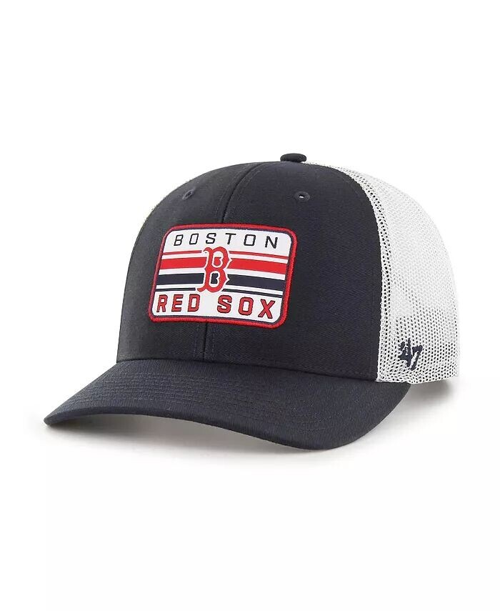 

Мужская темно-синяя бейсболка Boston Red Sox Drifter Trucker Adjustable '47 Brand