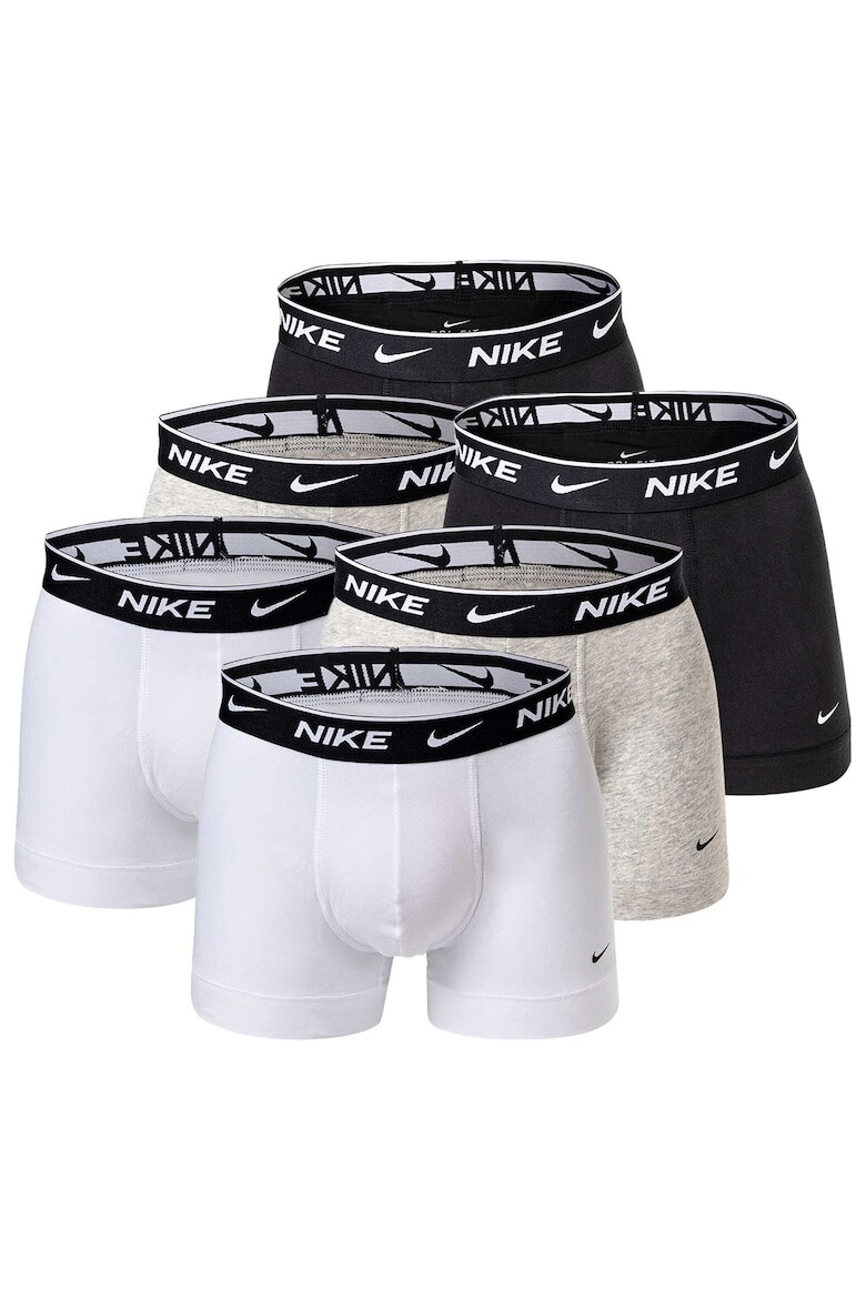 

Боксеры с логотипом на поясе - 6 пар Nike, черный