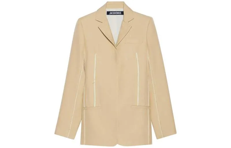 Jacquemus Куртка карако 'Beige'