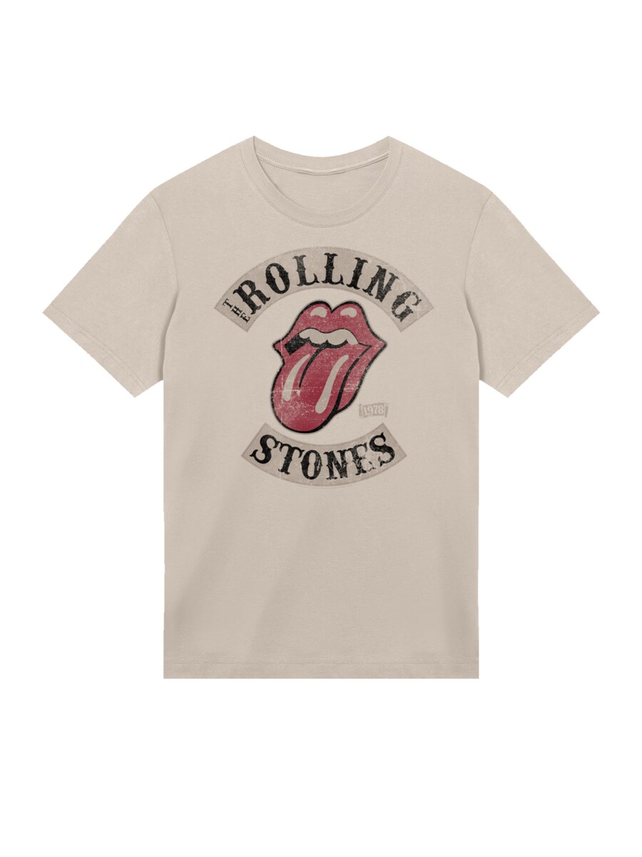 

Рубашка F4NT4STIC The Rolling Stones Tour 78, песочный