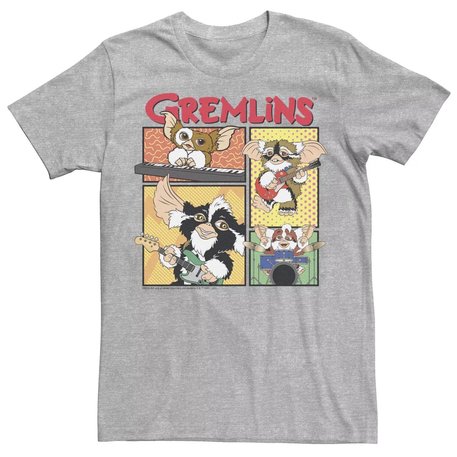 

Мужская футболка Gremlins Band Comic PaneTee Licensed Character