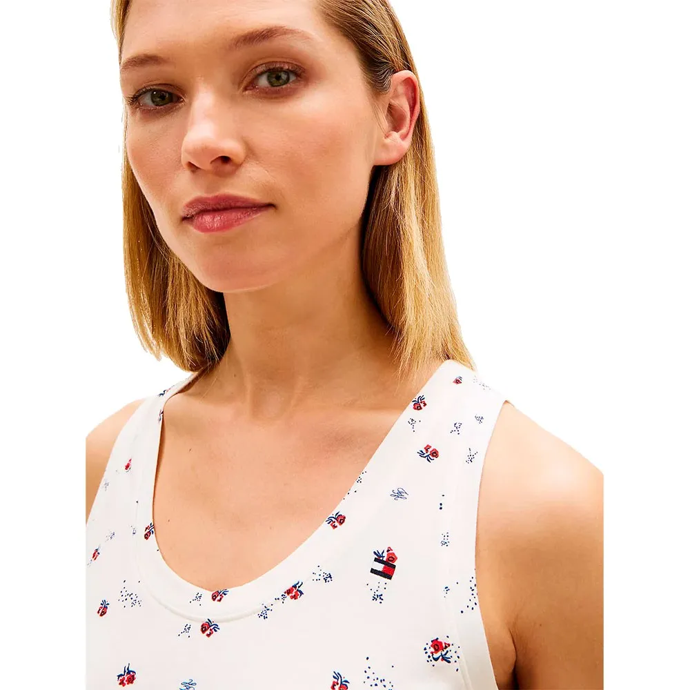 Футболка без рукавов Tommy Hilfiger UW0UW06295, белый — фото 4