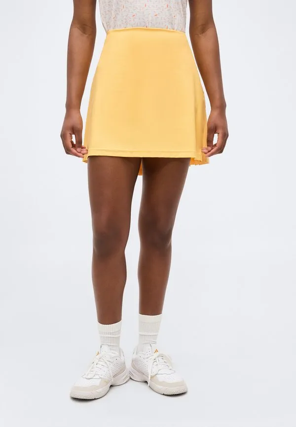 Спортивная юбка-шорты ultimate365 с плиссировкой Adidas Golf, Yellow