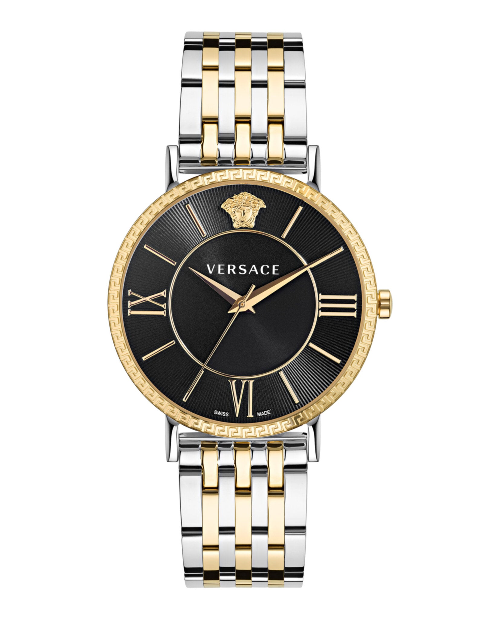 

Часы V-Eternal Versace, цвет two tone/two tone/black