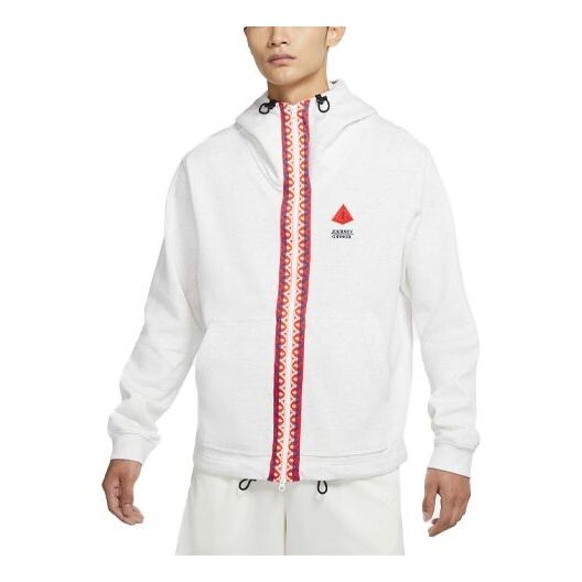 

Куртка Men's Nike Sports Loose Hooded Casual Jacket White, белый