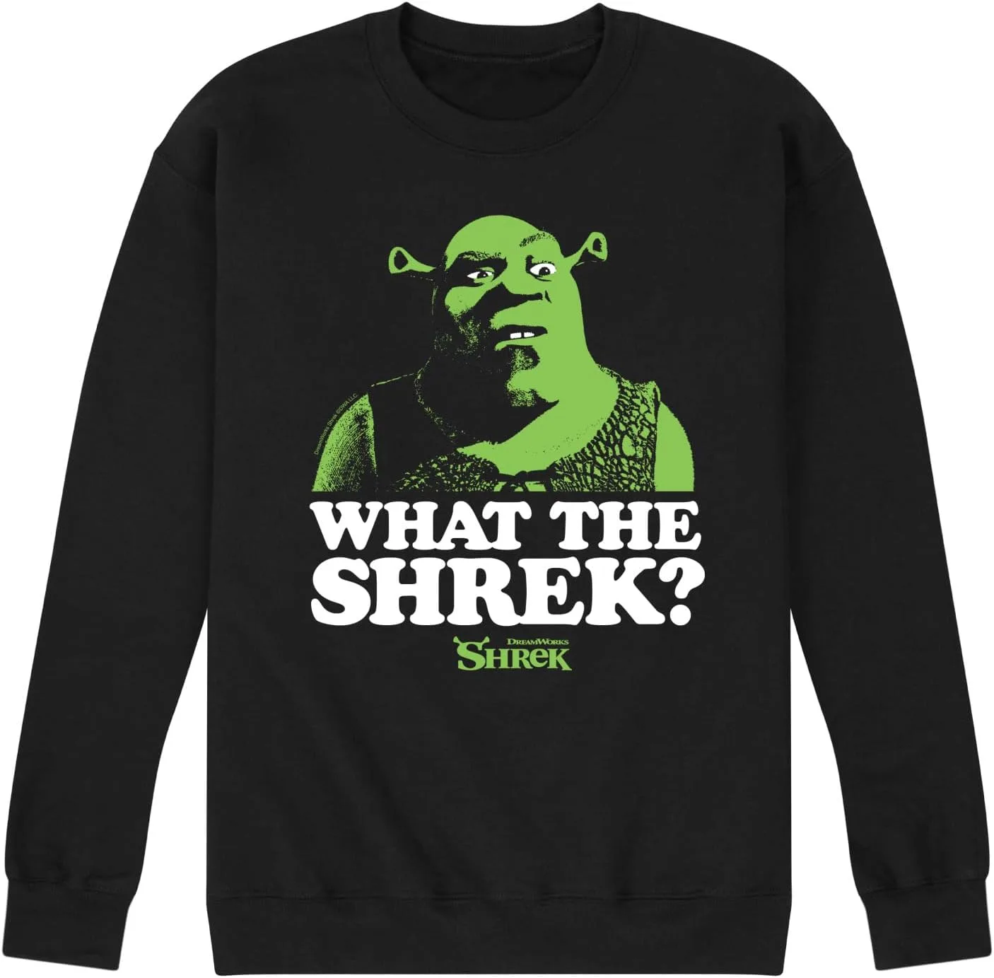 

Толстовка Shrek - What The Shrek с круглым вырезом HYBRID APPAREL