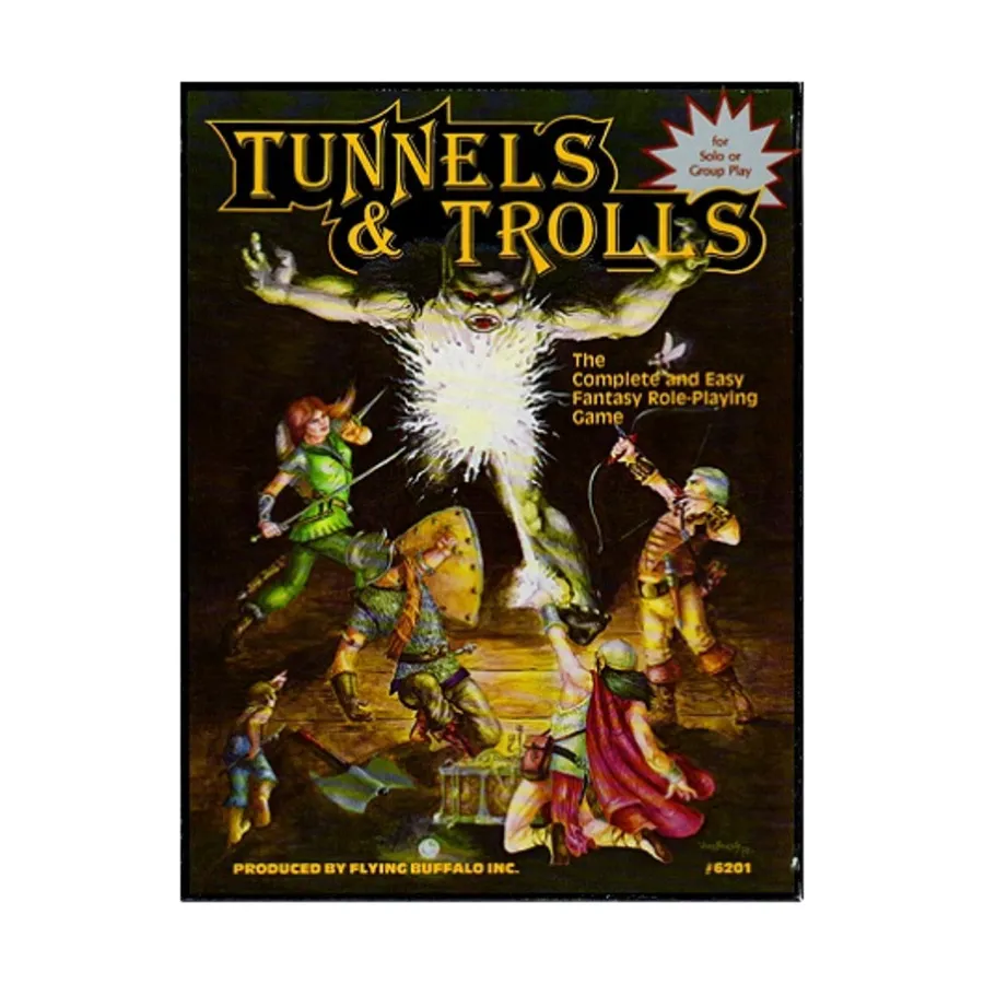 

Бокс-сет Tunnels & Trolls (5th Edition), Tunnels & Trolls - Core Rules & Assorted (1975-2007)