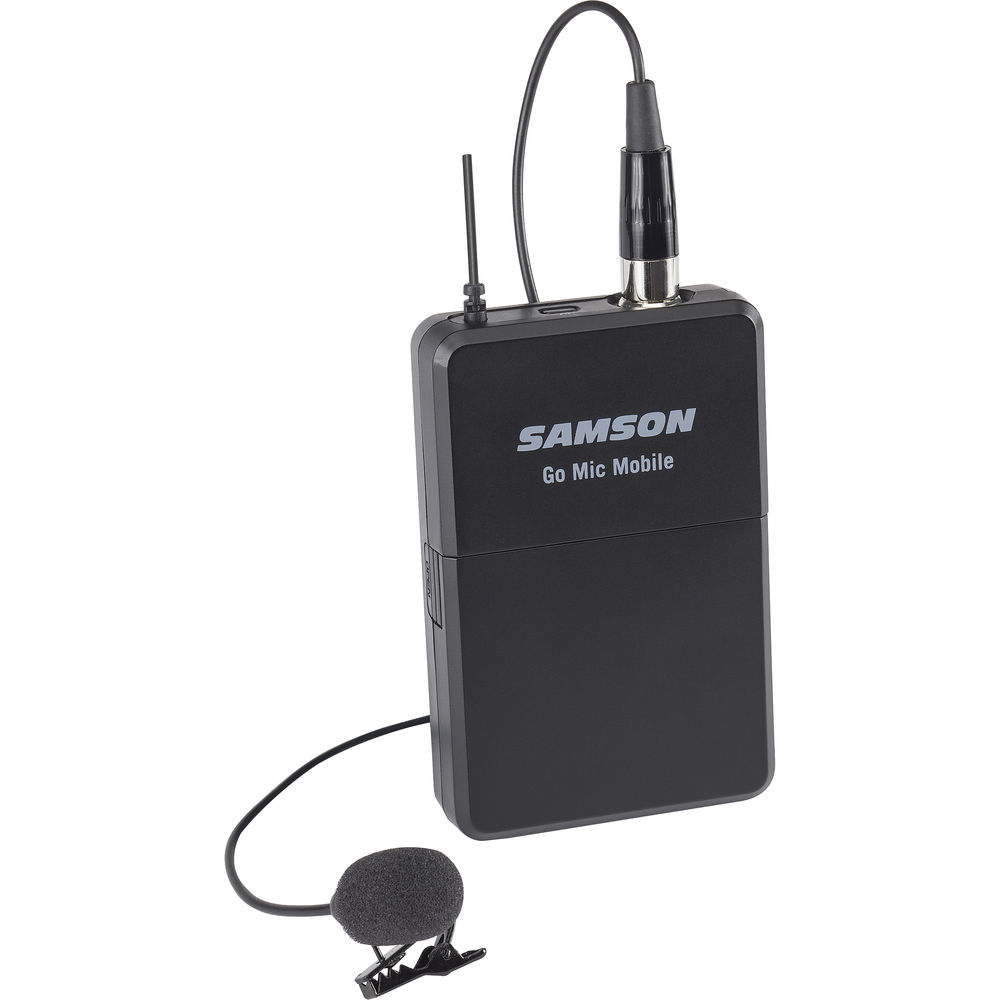 

Беспроводной передатчик Samson Go Mic Mobile Wireless Beltpack and LM8 Lavalier SWGMMLAV