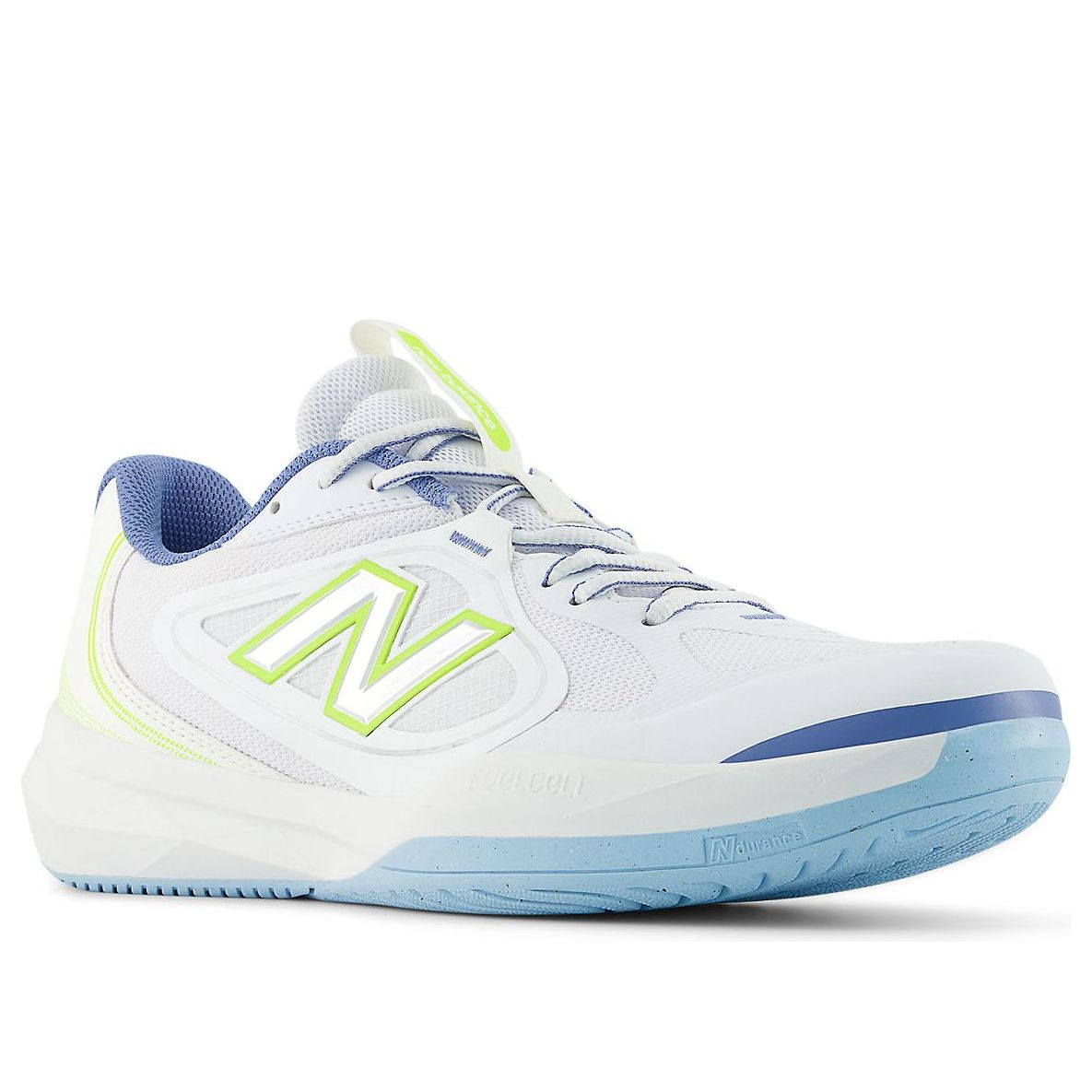 Кроссовки для пиклбола New Balance FuelCell 796v5 'White Alkaline Green' — фото 4