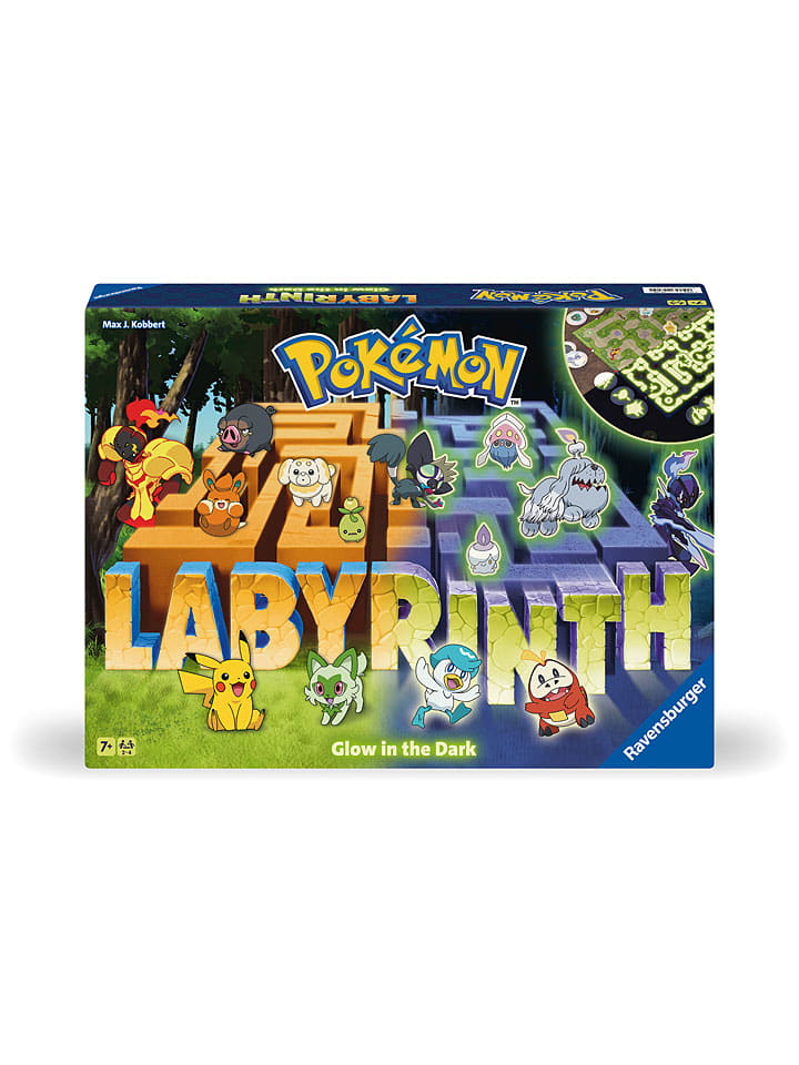 

Настольная игра "Pokémon Labyrinth Glow in the Dark" - для детей от 7 лет и старше