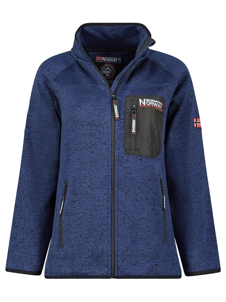 

Флисовая куртка Geographical Norway Fleecejacke Title, темно-синий