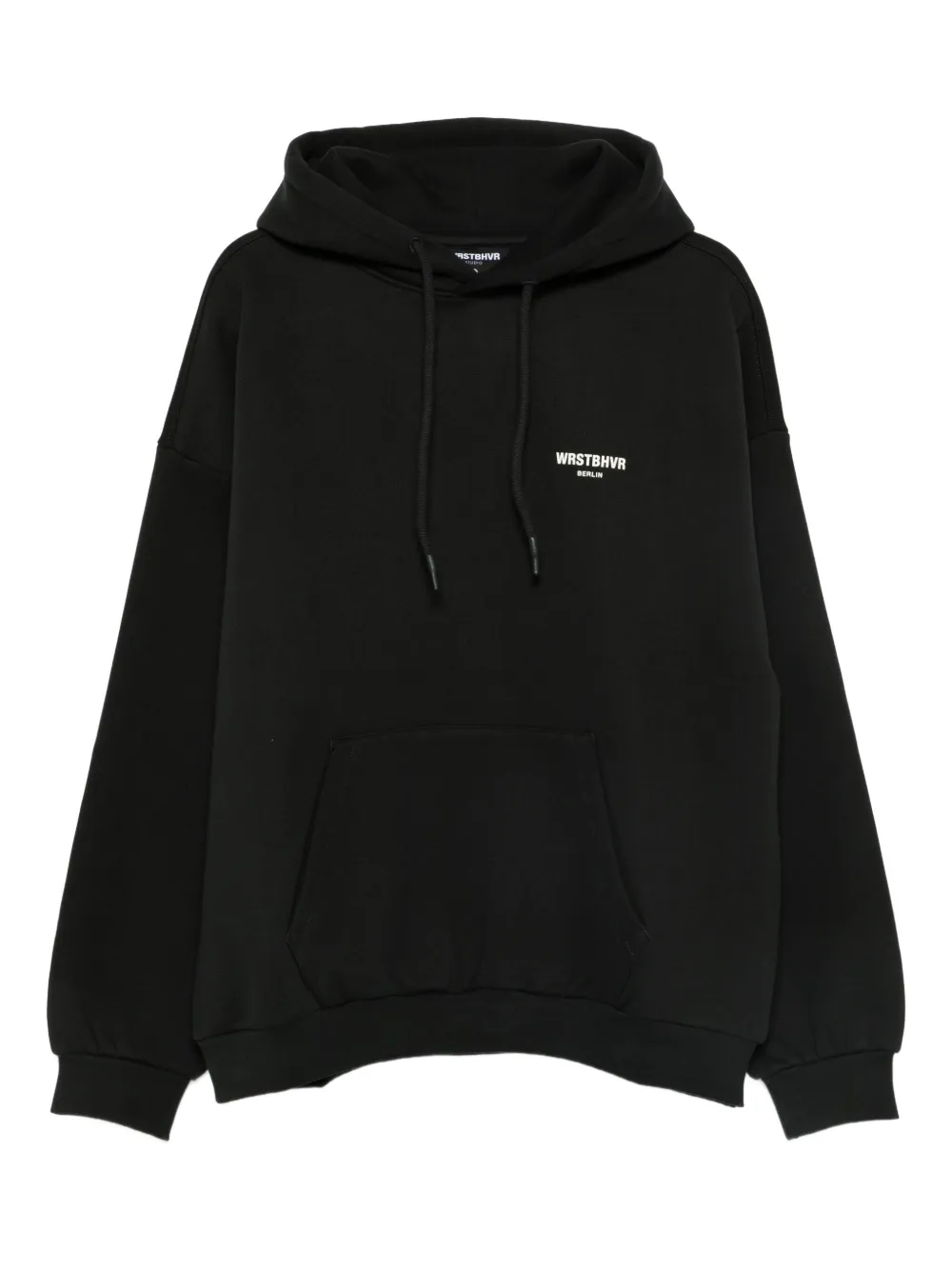 

Худи с принтом логотипа Wrstbhvr, черный