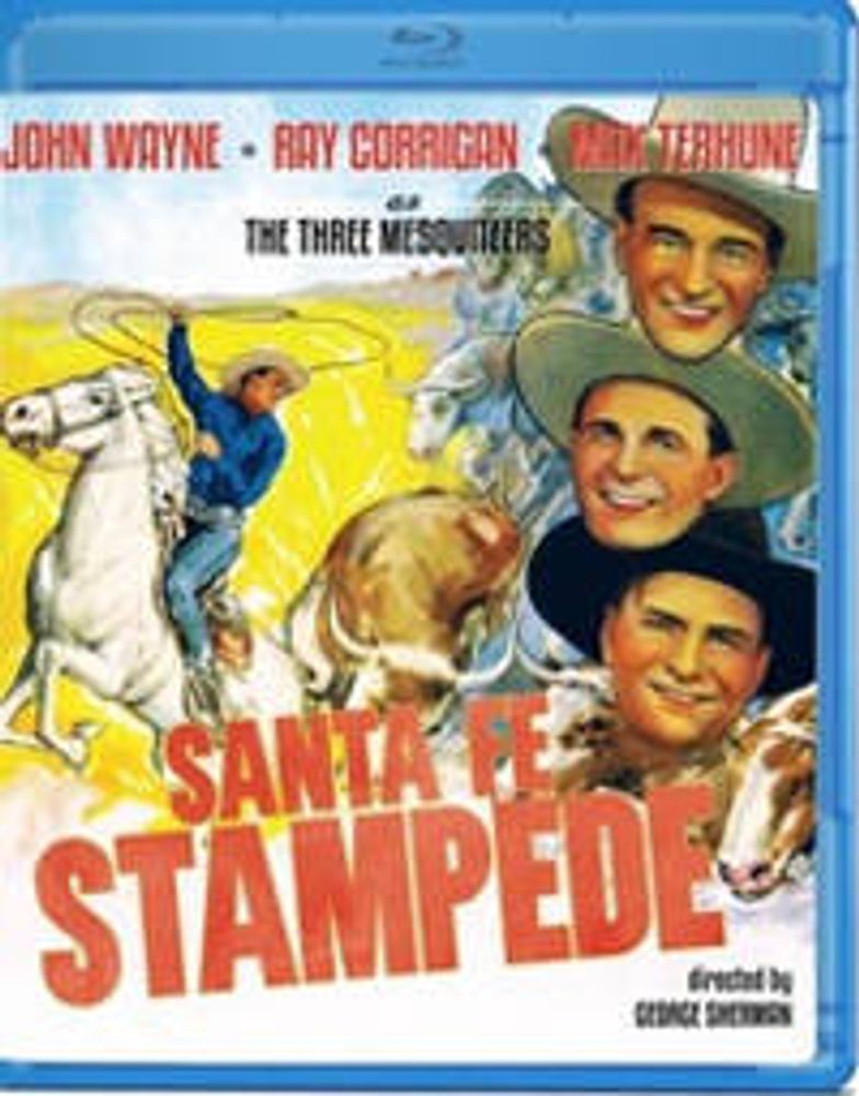 

Диск Blu-ray Sante Fe Stampede / (b&w) (BLU-RAY)