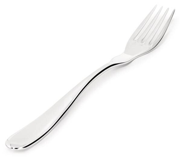

Сервировочная вилка нуово милано Alessi, серебряный, Белый, Сервировочная вилка нуово милано Alessi, серебряный
