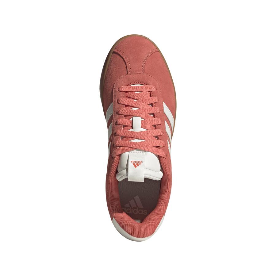 Кроссовки женские ADIDAS VL Court 3.0 кораллового цвета — фото 2