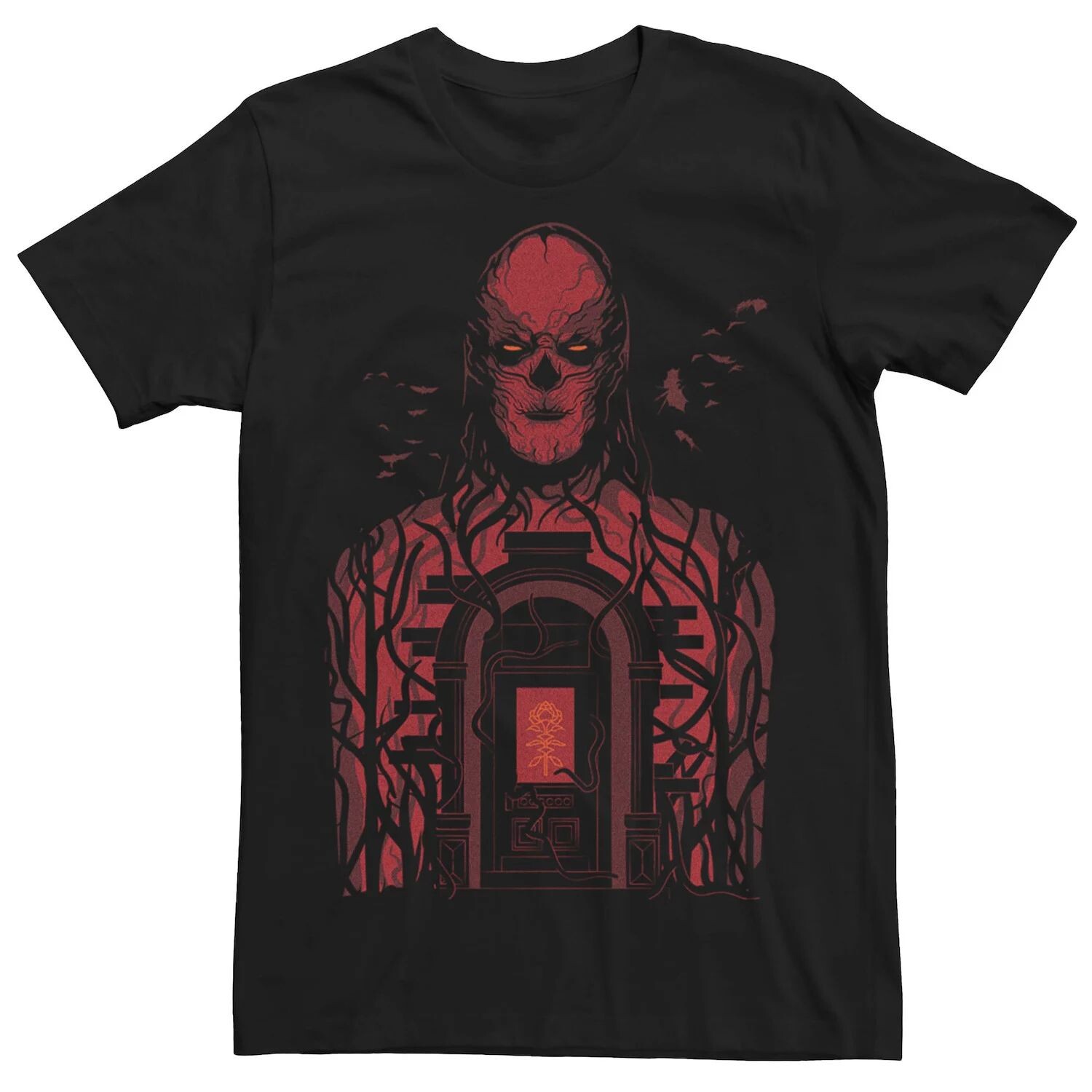 

Мужская футболка Netflix Stranger Things Vecna ​​Empire Door Tee Licensed Character