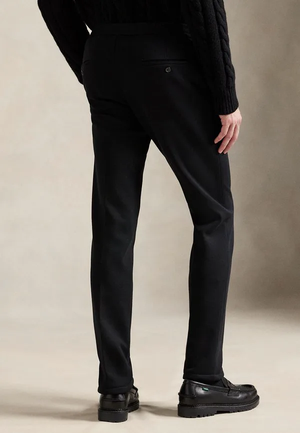 Брюки от костюма из двойной вязки Polo Ralph Lauren, Black — фото 3
