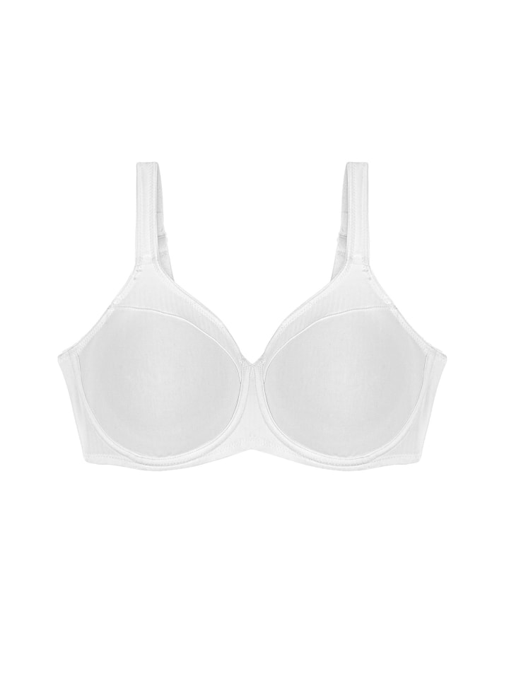 

Triumph Бюстгальтер на косточках Modern Soft+Cotton белого цвета