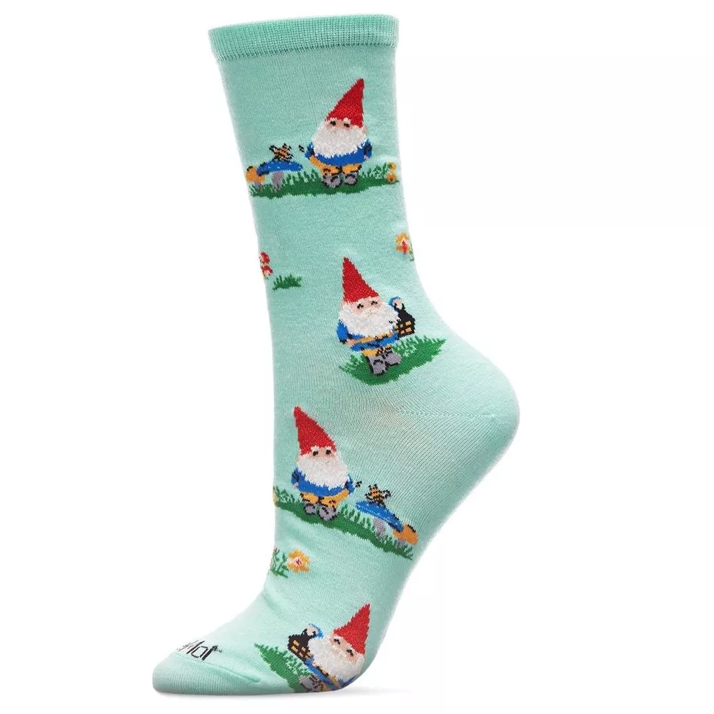 

Носки Memoi Gnome Invasion Bamboo Blend Crew