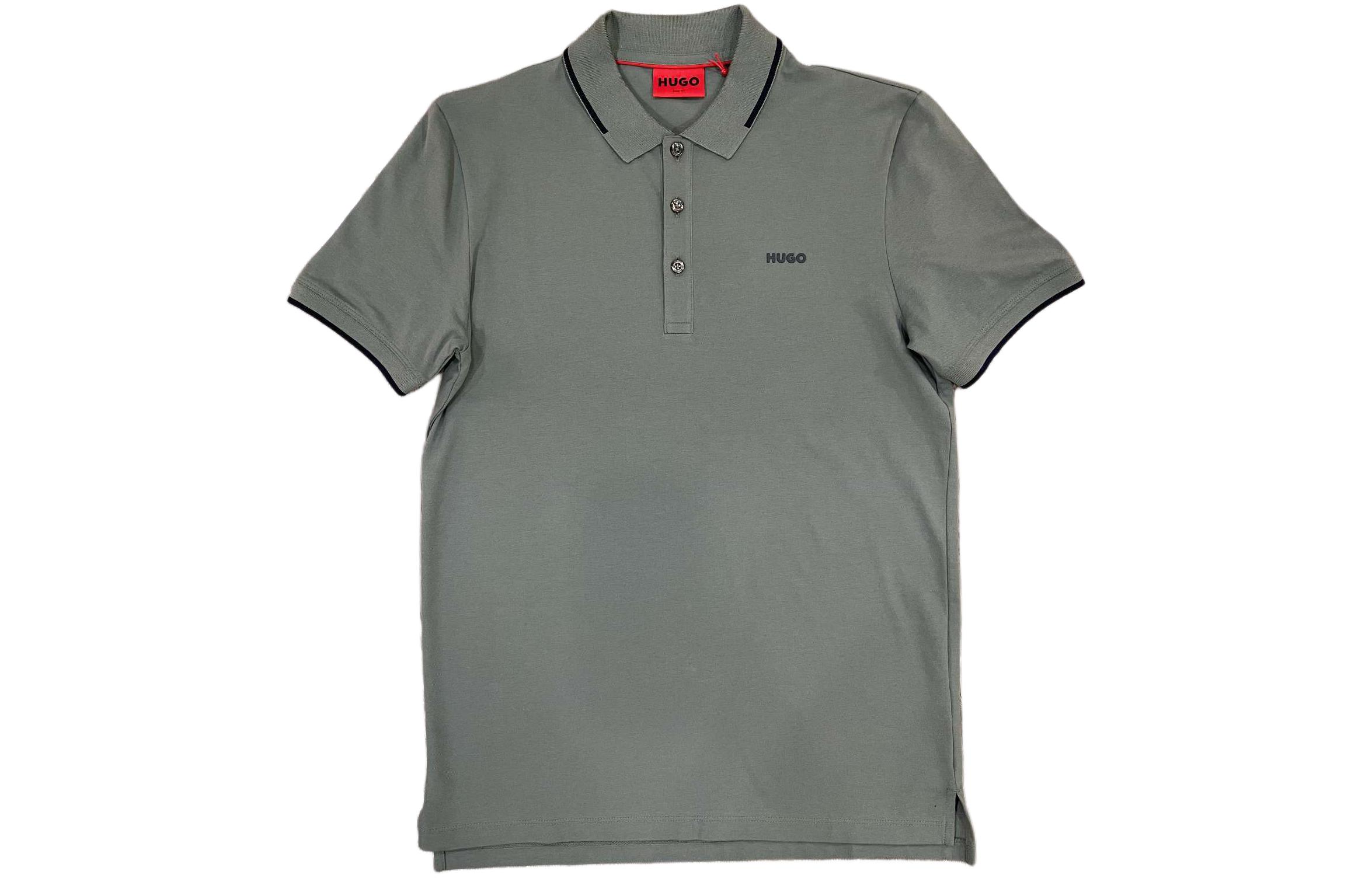 

HUGO BOSS Мужская поло светло-зеленая, Зеленый, HUGO BOSS Мужская поло светло-зеленая