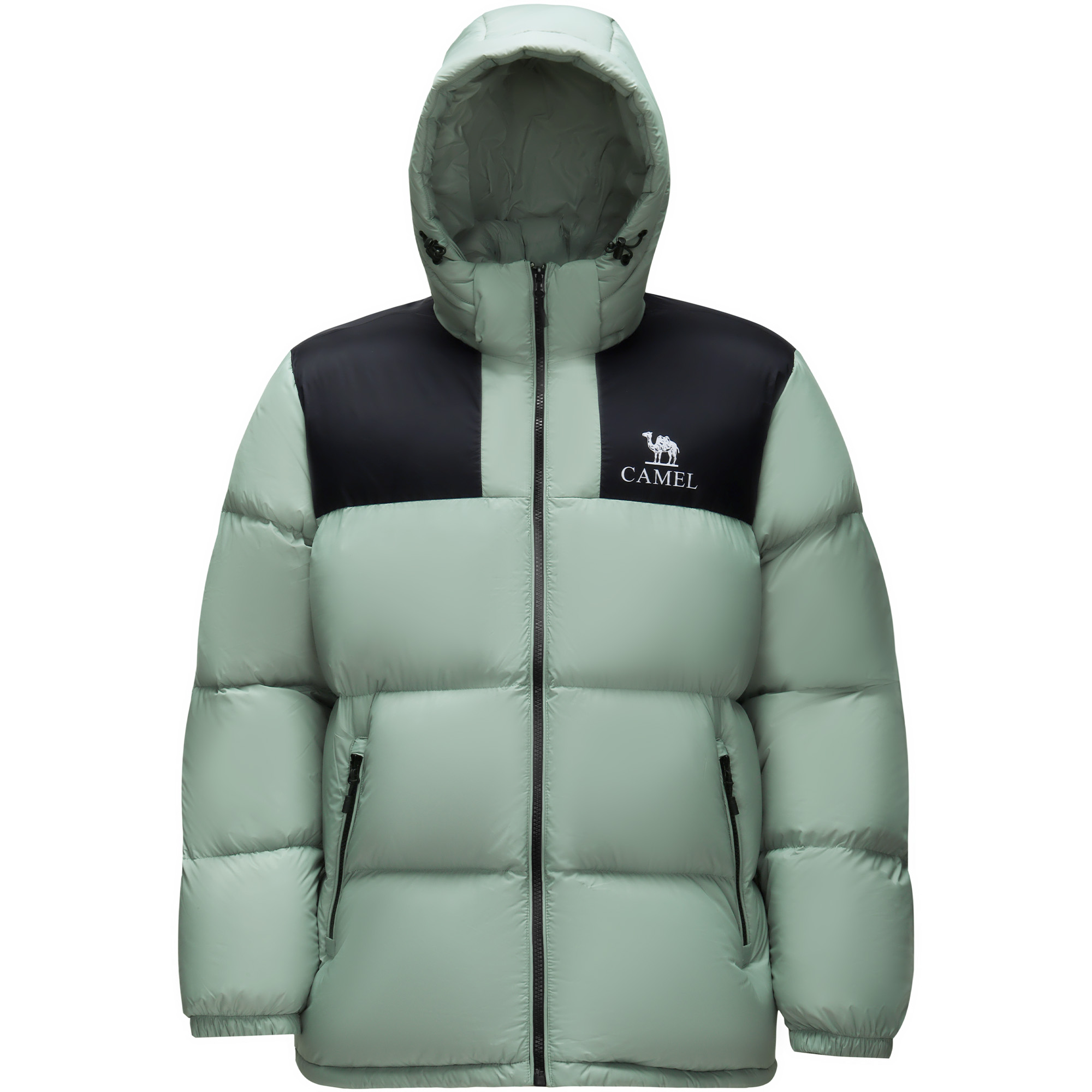 

Теплая куртка из коллекции Fleece Collection Unisex CAMEL, sage зеленый/phantom черный