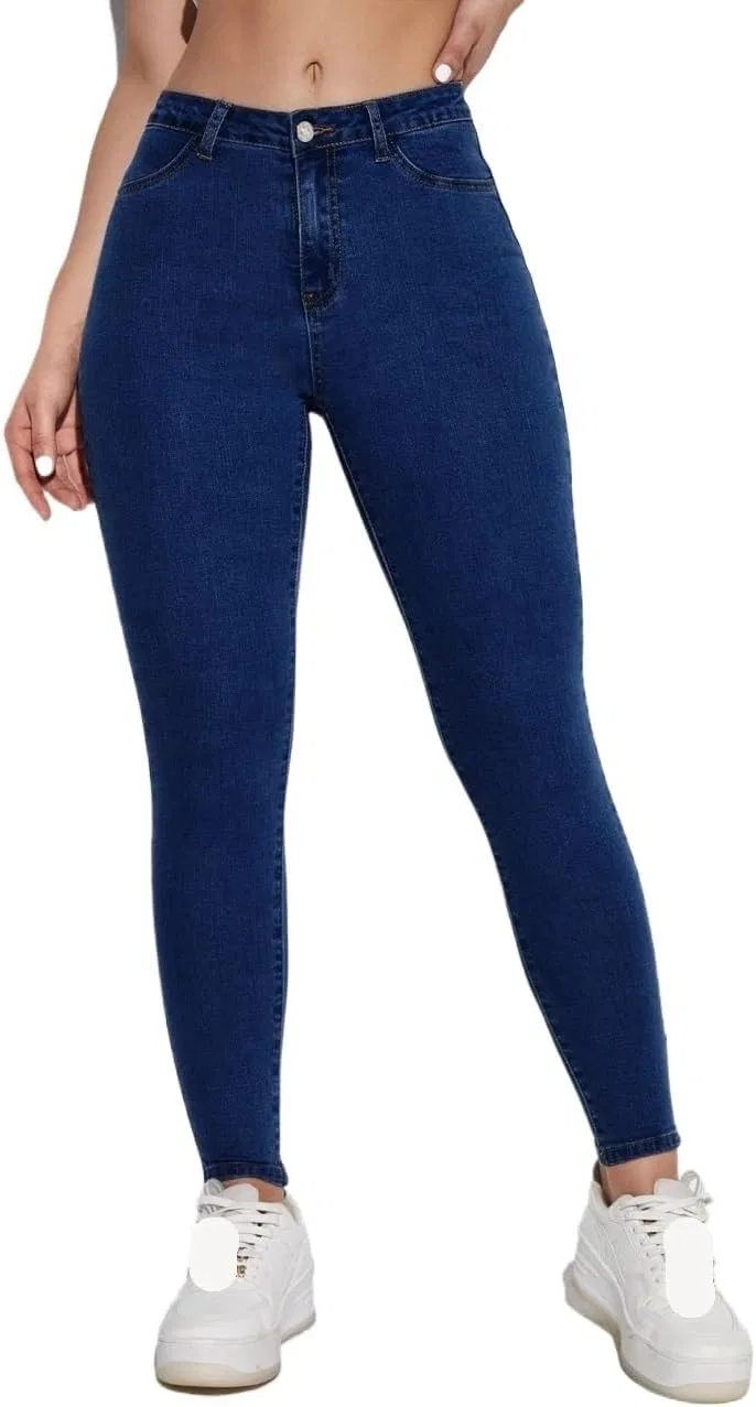 Джинсы из трикотажа с косыми карманами, Dark Wash
