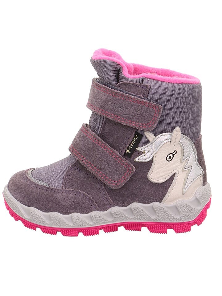 

Сапоги superfit Leder-Winterstiefel Icebird, цвет Violett/Pink