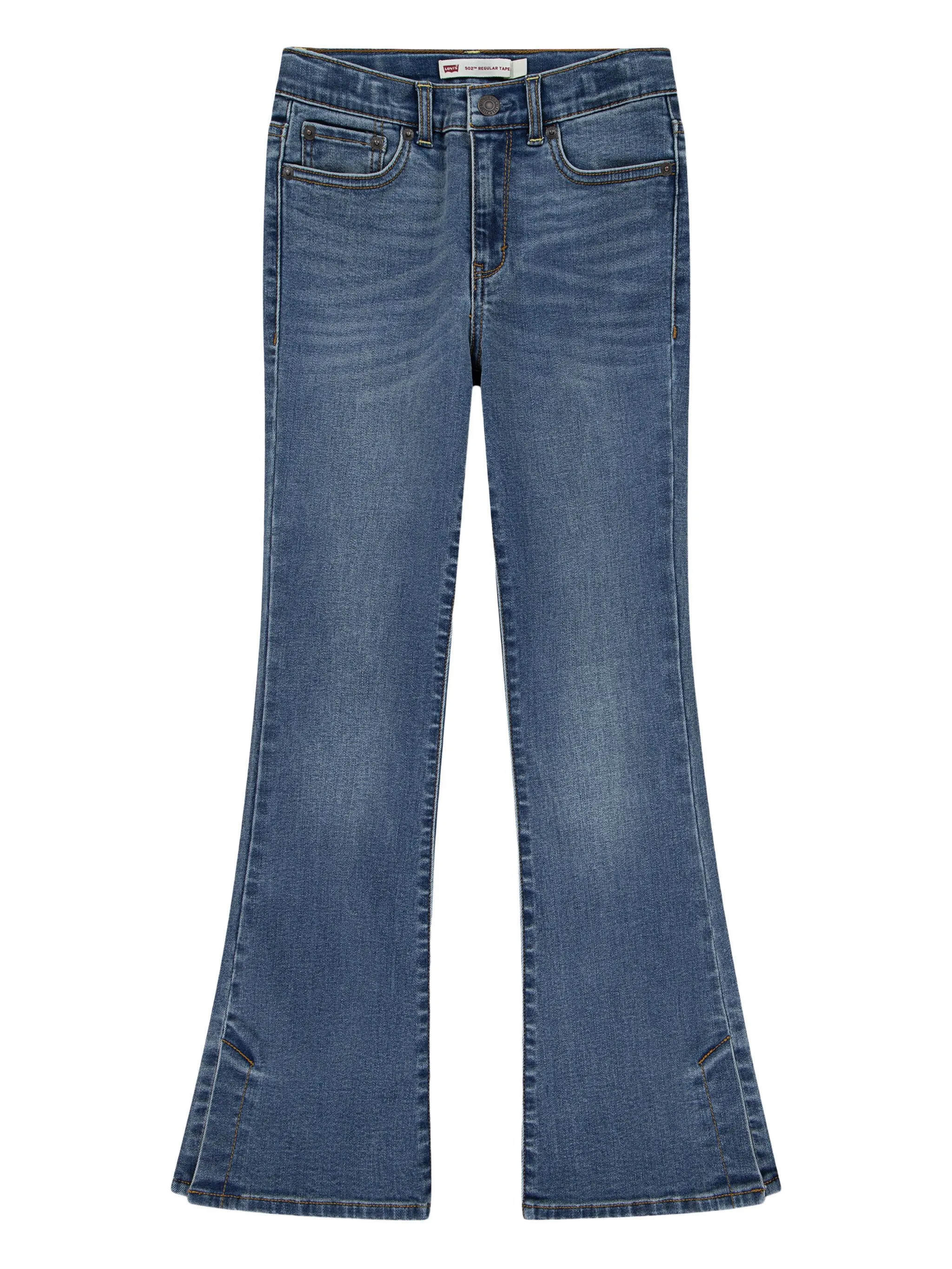 

Расклешенные джинсы с нашивкой-логотипом Levi'S Kids, синий