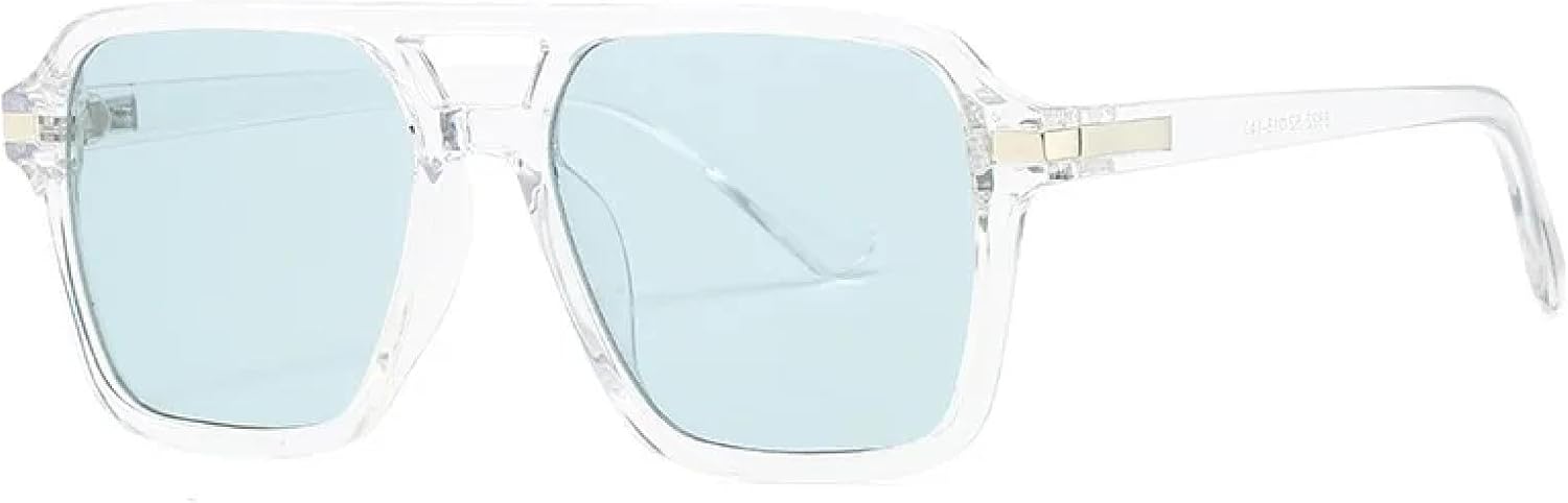 

Солнцезащитные очки с защитой от УФ-излучения UV400 | Леопардовый коричневый, женские, в стиле панк | Для женщин и мужчин, для занятий спортом на открытом воздухе и вождения DSVIGF, Clear-blue