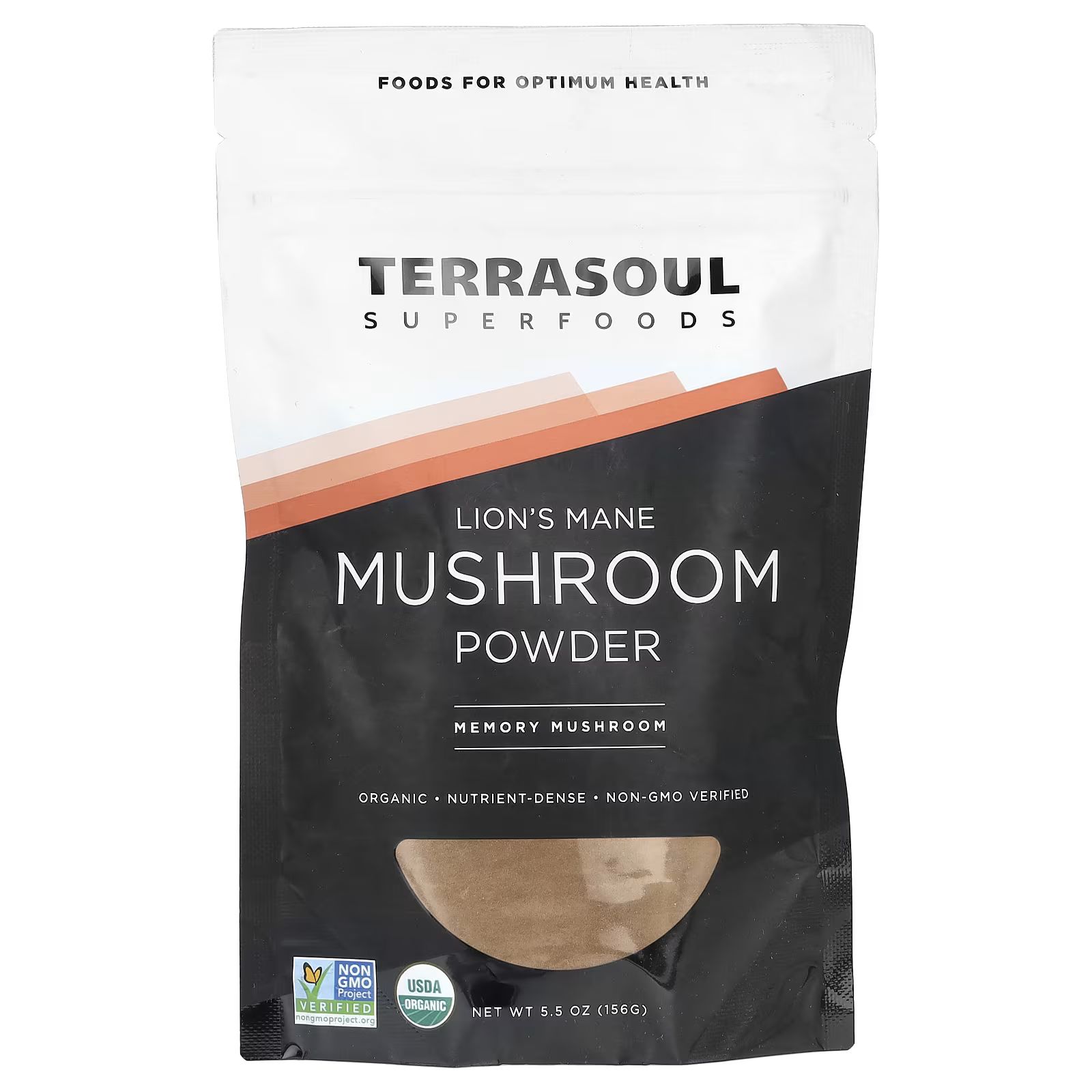 

Порошок гриба Львиная грива, 5,5 унции. (156 г) Terrasoul Superfoods