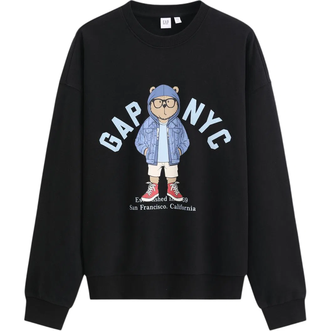 Свитшот GAP Unisex Crew Neck Moderate Heavyweight Light Pink — фото 3