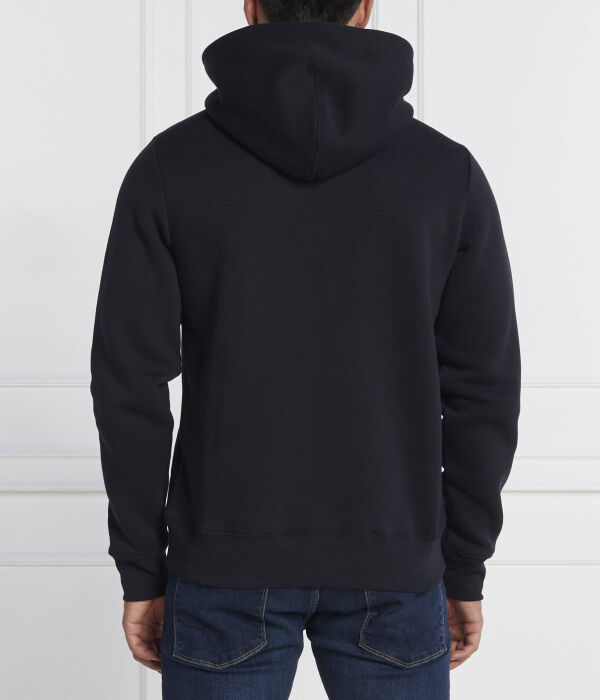 Толстовка Tommy Hilfiger Monotype Roundall, синий — фото 4
