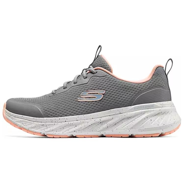 

Спортивные кроссовки женские с низким верхом серые/коралловые Skechers