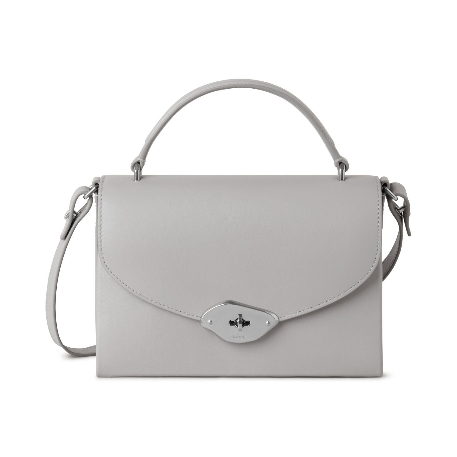 

Сумка Lana с верхней ручкой Mulberry, бледно-серый