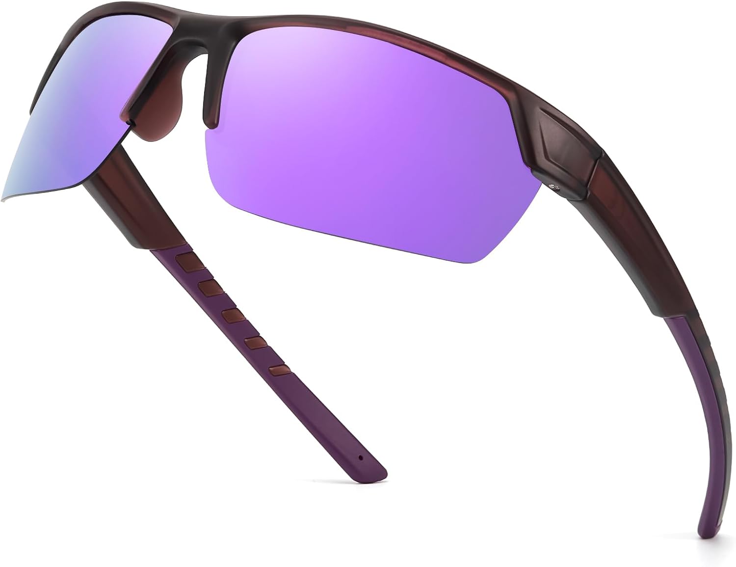 

Женские солнцезащитные очки для бега TJUTR, поляризованные, обтекаемой формы, с защитой от УФ-излучения UV400, для занятий спортом, велоспортом, гольфом, TS3080, A5 Matter Gradient Purple/Purple