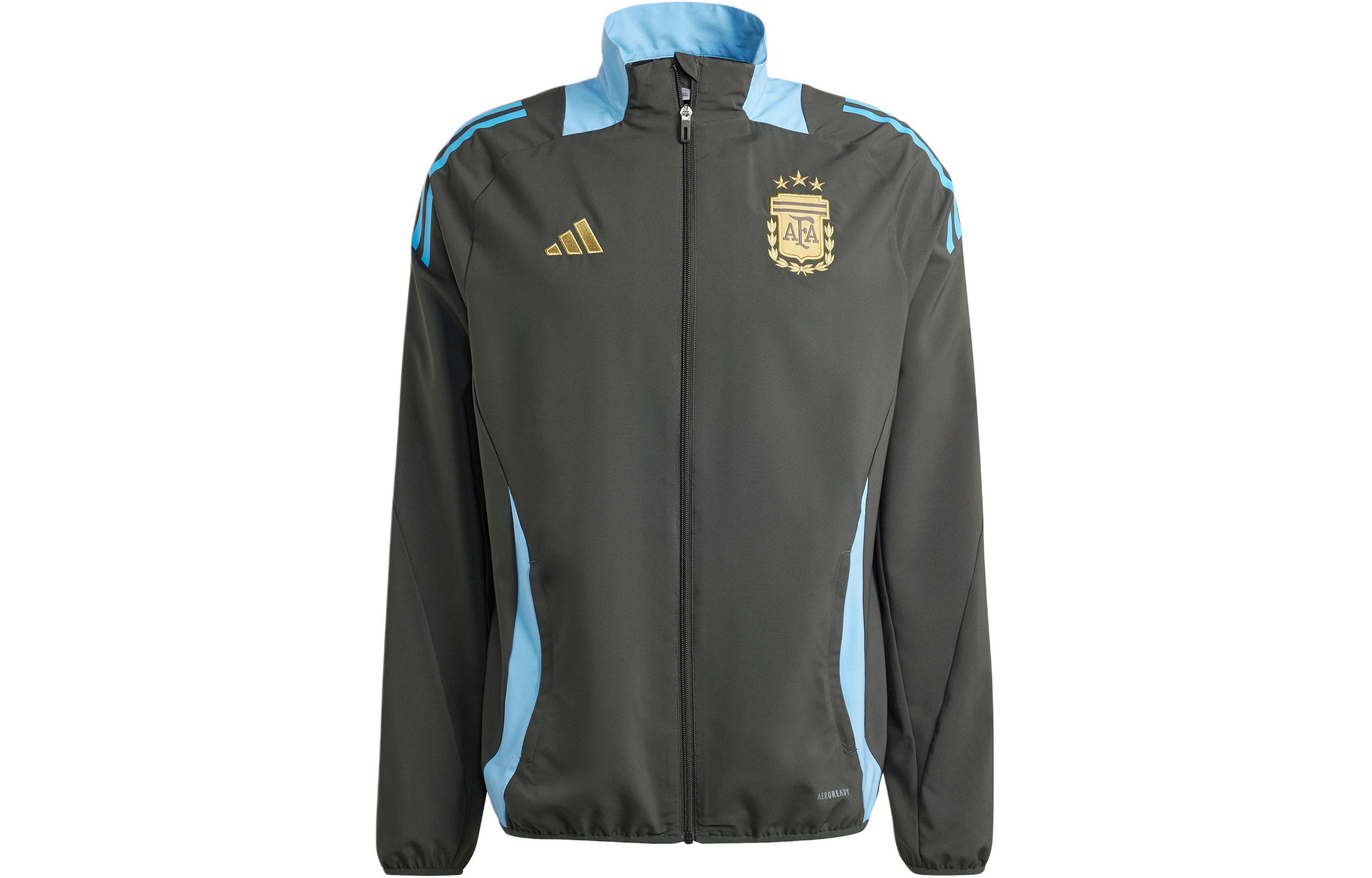 

Adidas Винтажная спортивная куртка с воротником стойкой, Carbon Black