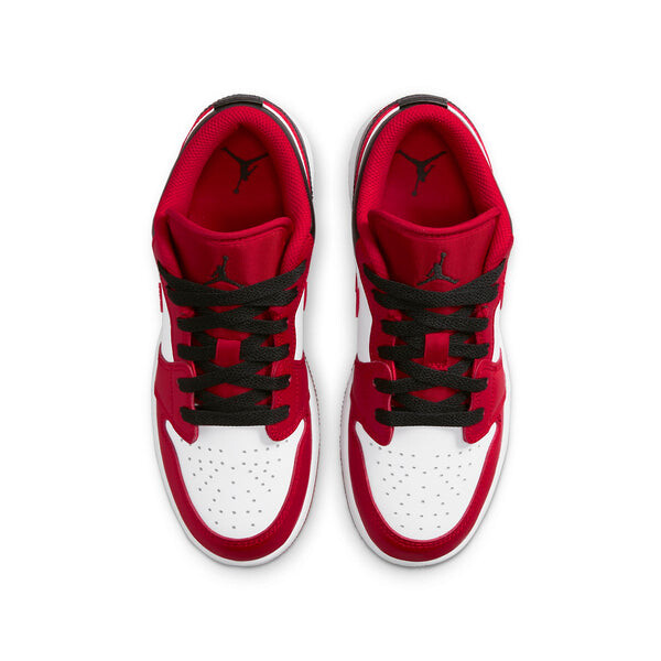 Кроссовки 1 низкие Air Jordan, красный — фото 4