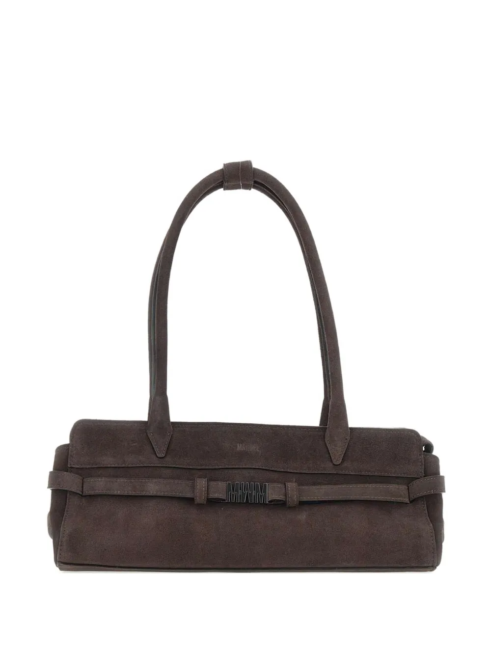 

Сумка на плечо с украшением в виде логотипа Gina Mandelli, коричневый