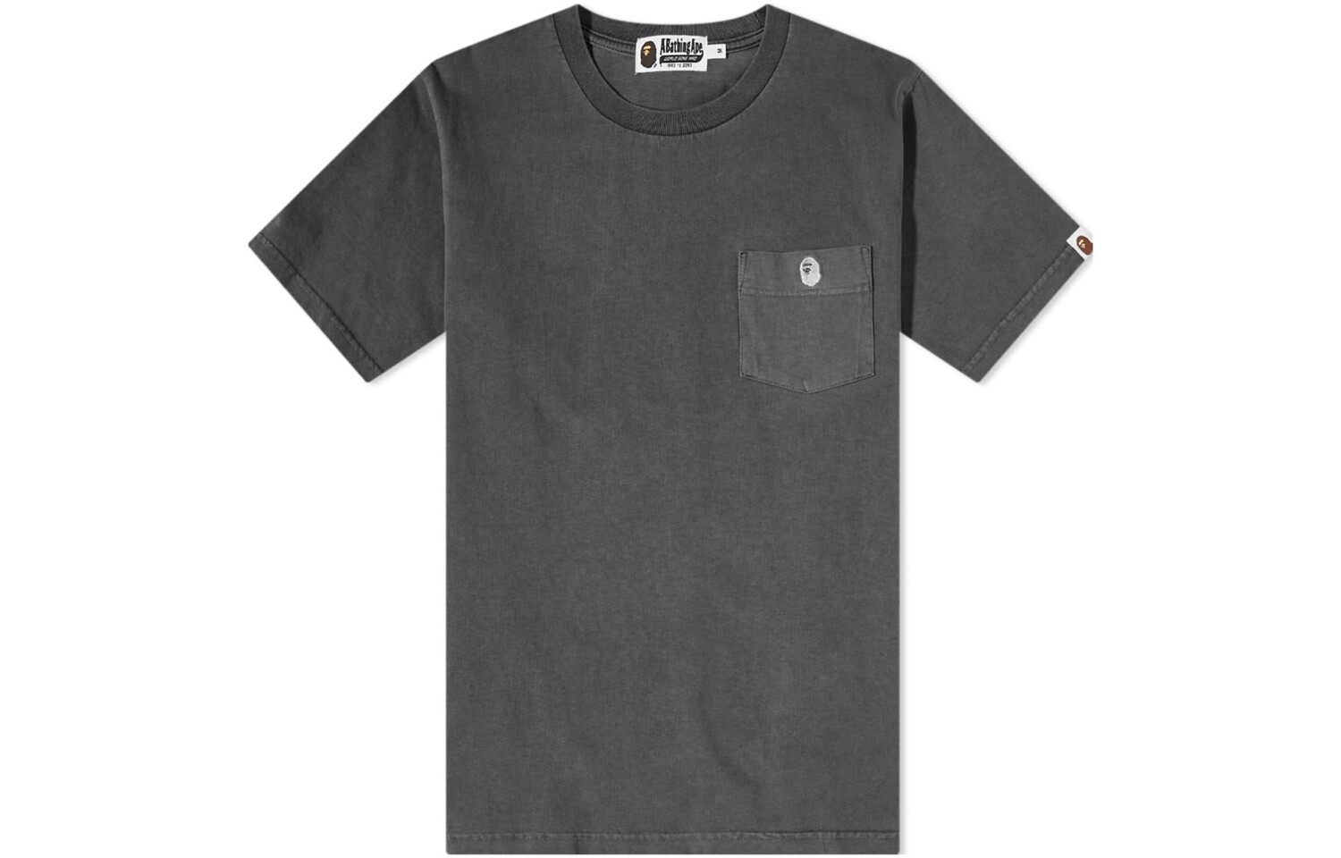 

Футболка унисекс серая A Bathing Ape, серый