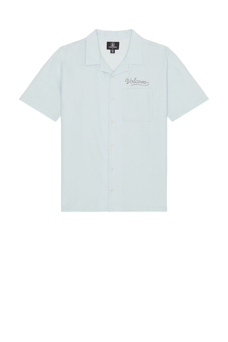 

Otis каменная рубашка для лагеря Volcom, carolina blue