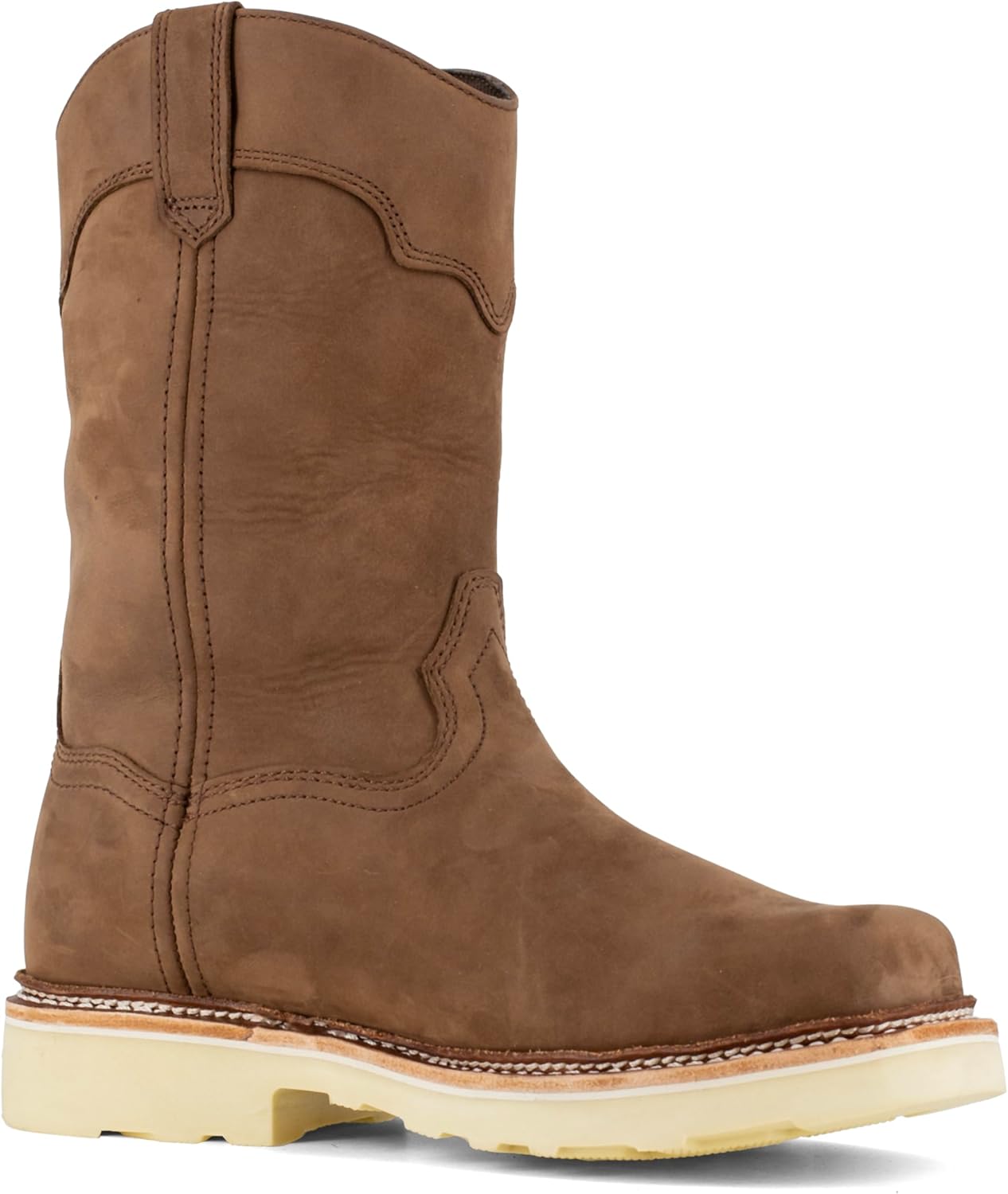 

Мужские ботинки Frye Wellington с защитным стальным носком, темно-коричневый