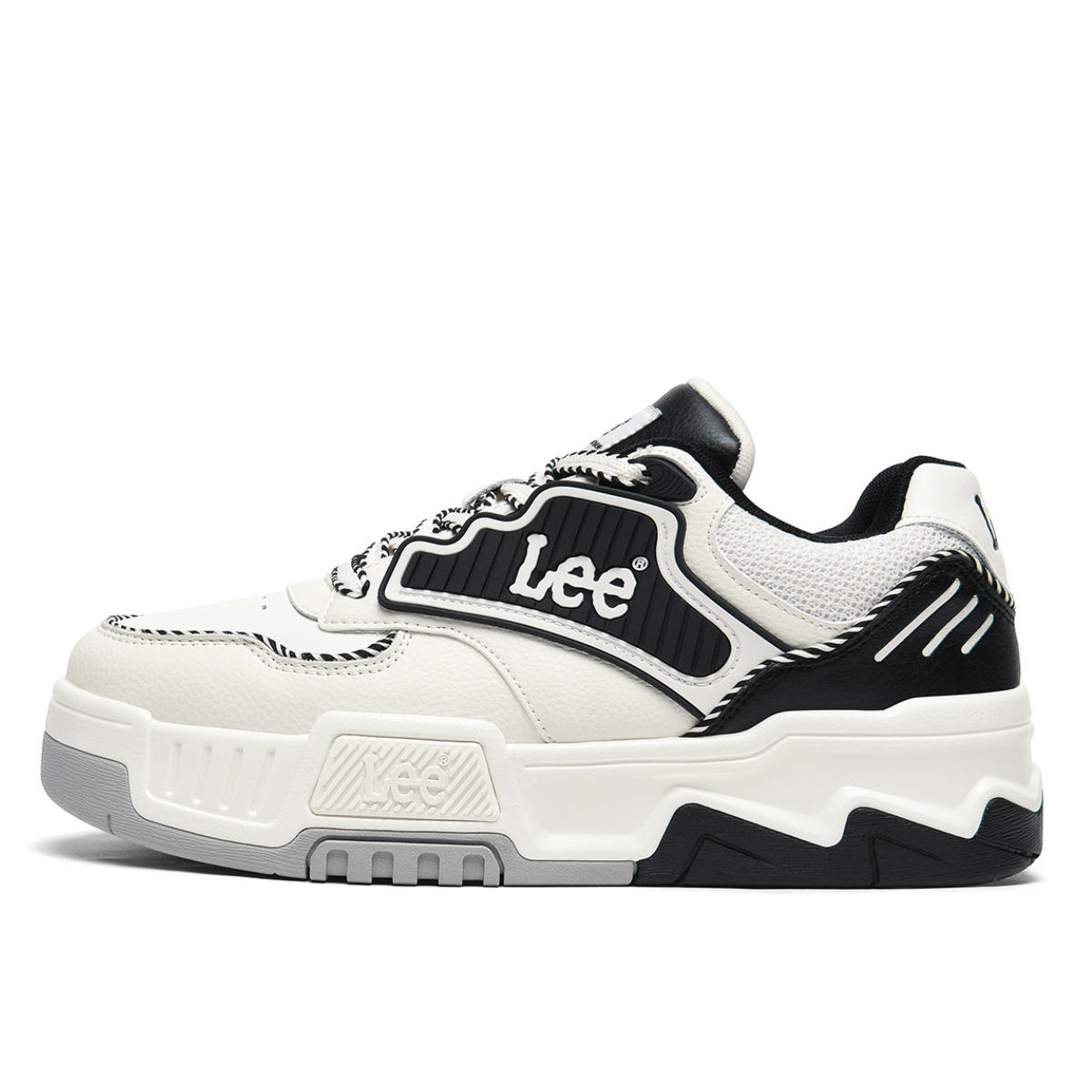 

Низкие мужские кроссовки Lee, Black White
