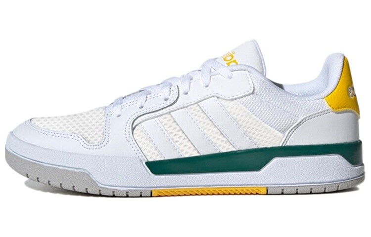 

Кроссовки Adidas Neo Entrap Skateboard Shoes Men Low-Top White Yellow/Green