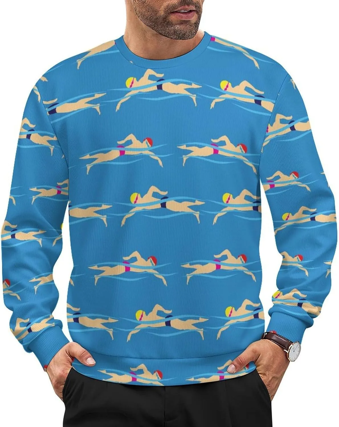 

Мужской свитер-пуловер с принтом Lion King FZHTNJOJR