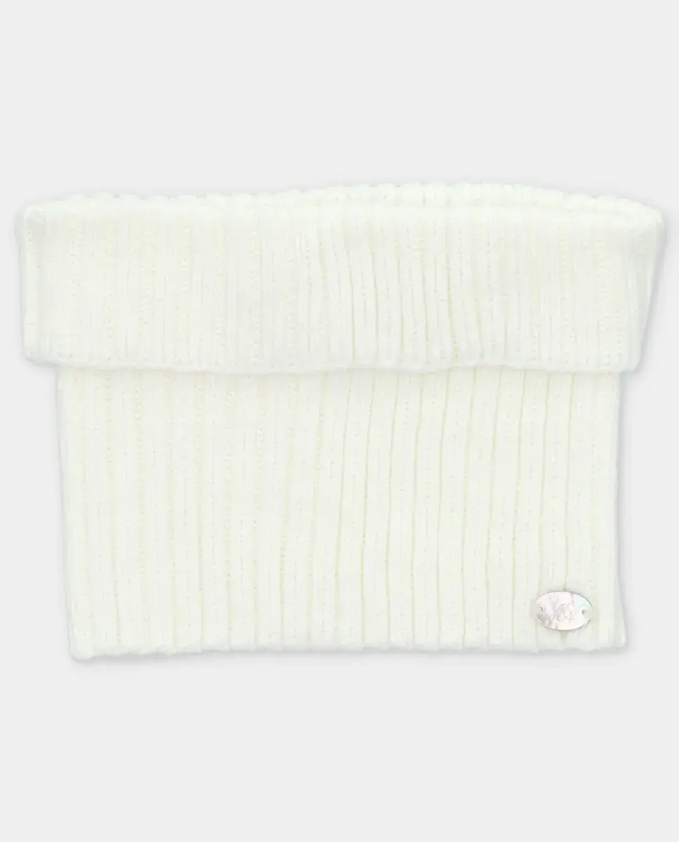 

Вязаный воротник сырую нитью Martín Aranda, светло-бежевый