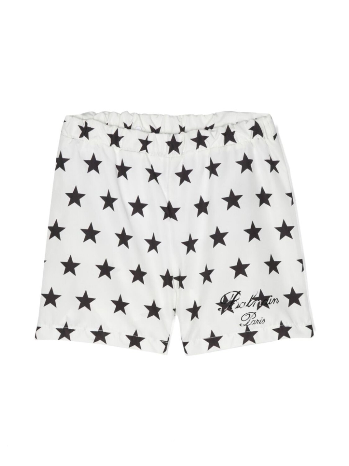 

Balmain Kids плавки-шорты с принтом, белый