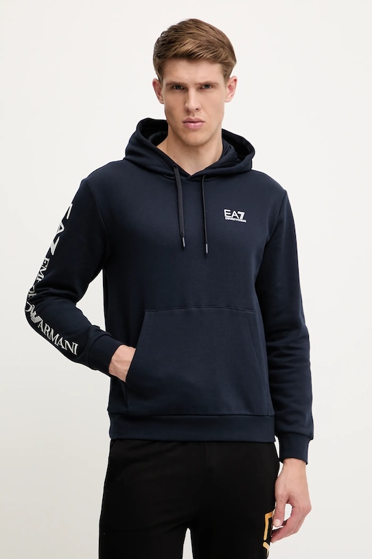 

Толстовка Ea7 Emporio Armani, темно-синий