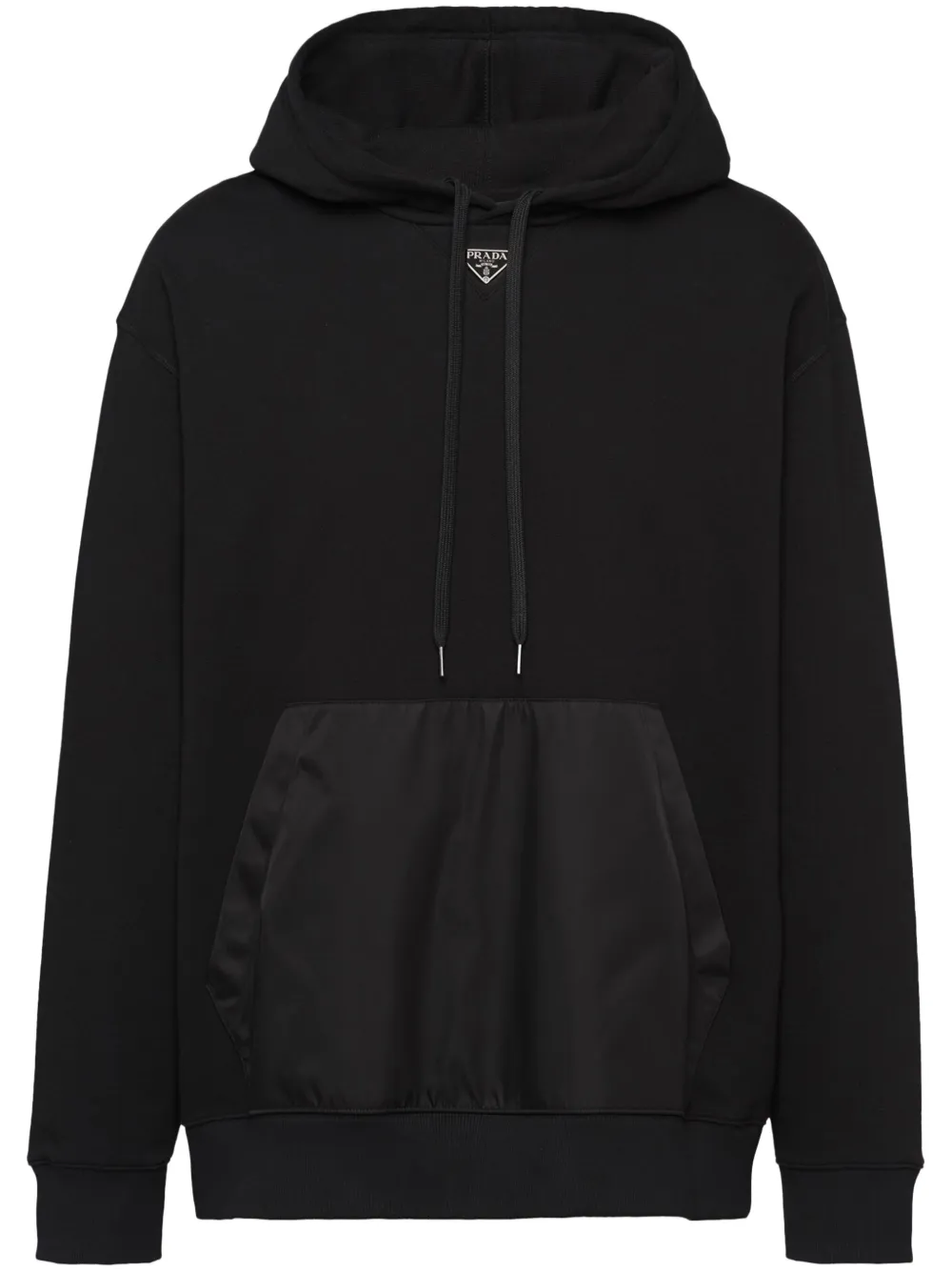 

Худи с логотипом Prada, черный