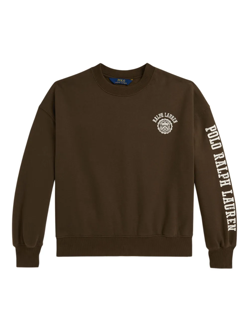 

Толстовка с логотипом POLO RALPH LAUREN KIDS, коричневый