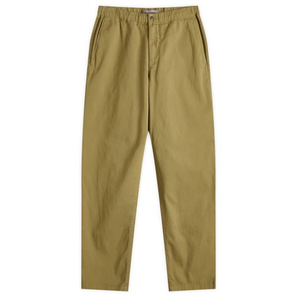

Брюки свободного кроя из твила Ezra Norse Projects, зеленый